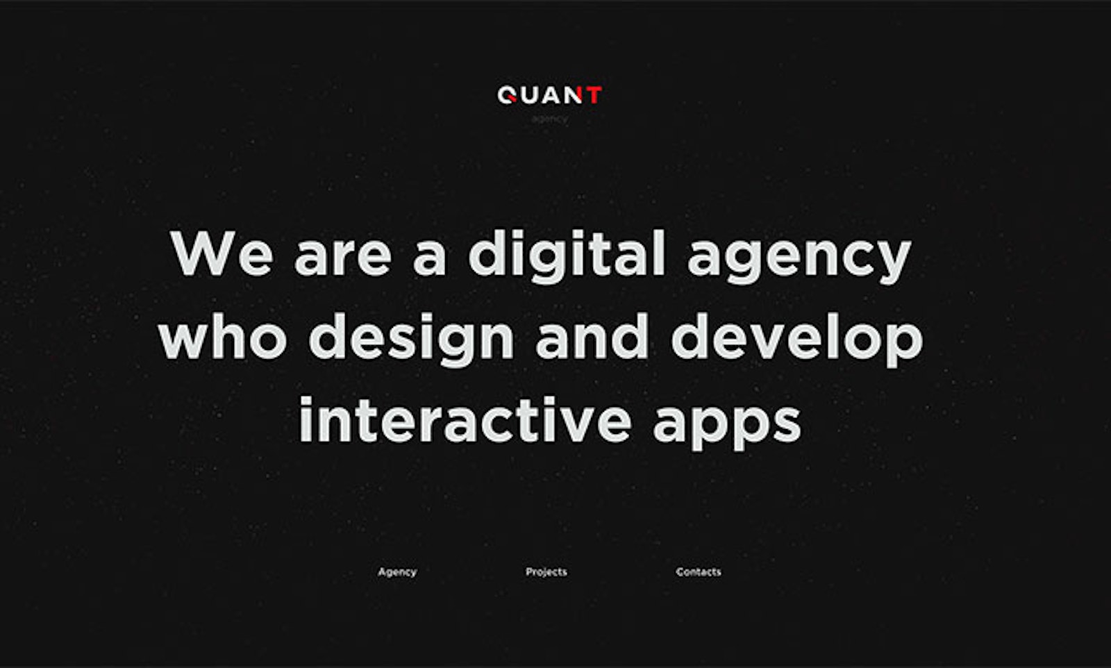 The Quant Agency