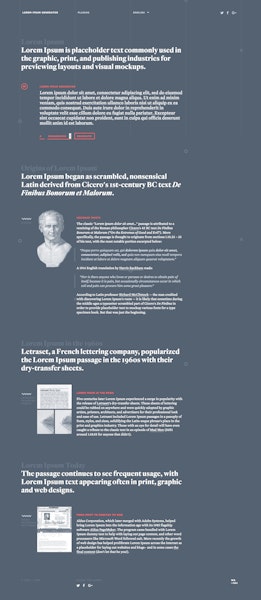 Lorem Ipsum Generator