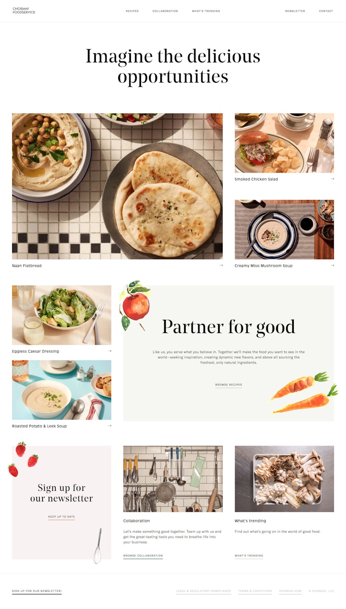 Chobani Food Service