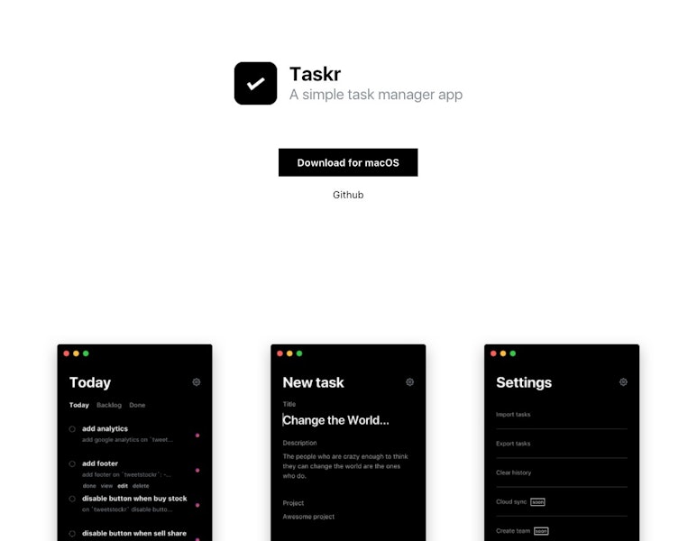 Taskr