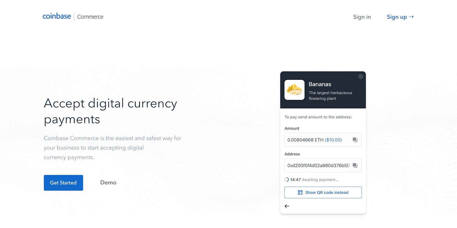 Coinbase Commerce Subscriptions Coinbase Commerce | Admire The Web