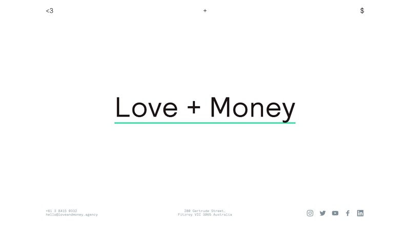 Love + Money