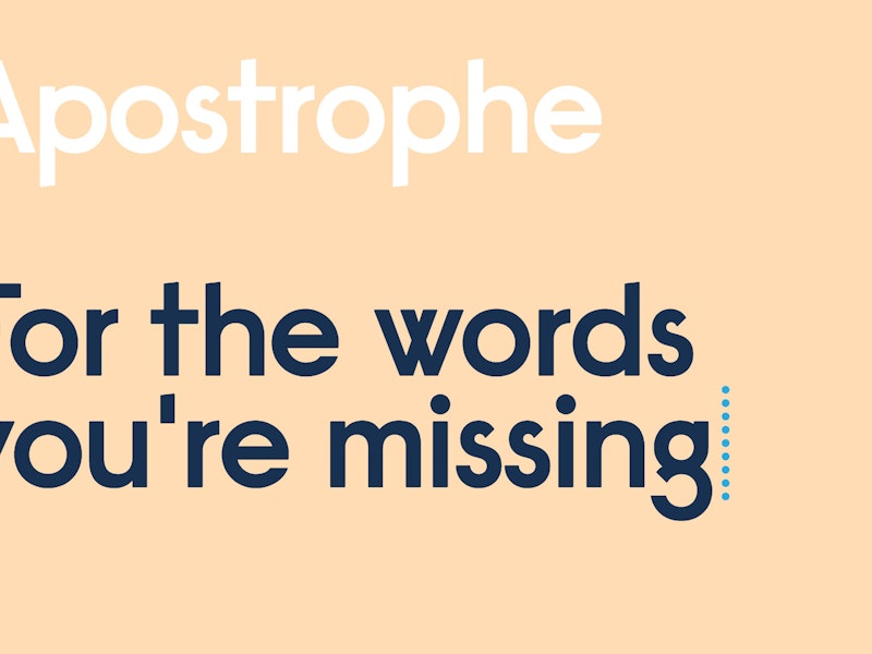 Apostrophe