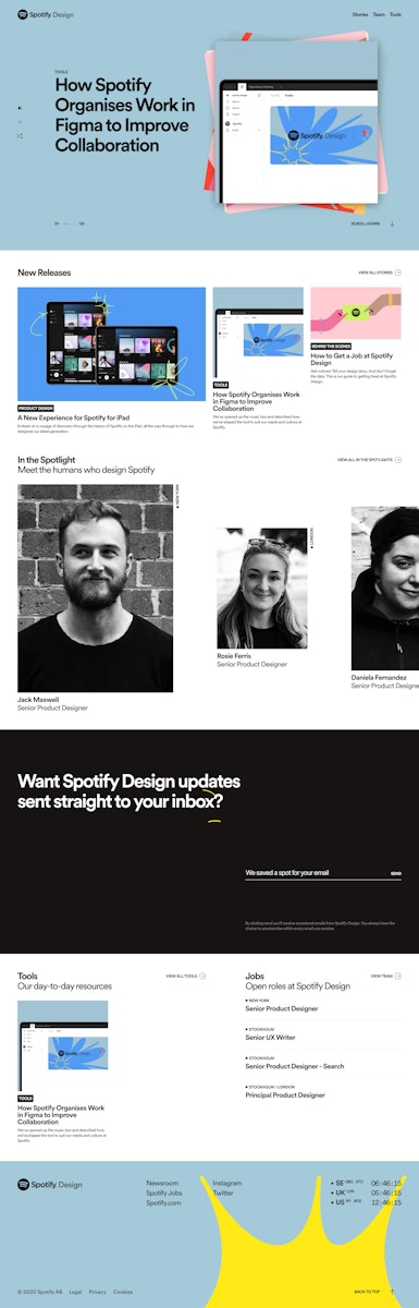 Spotify Design