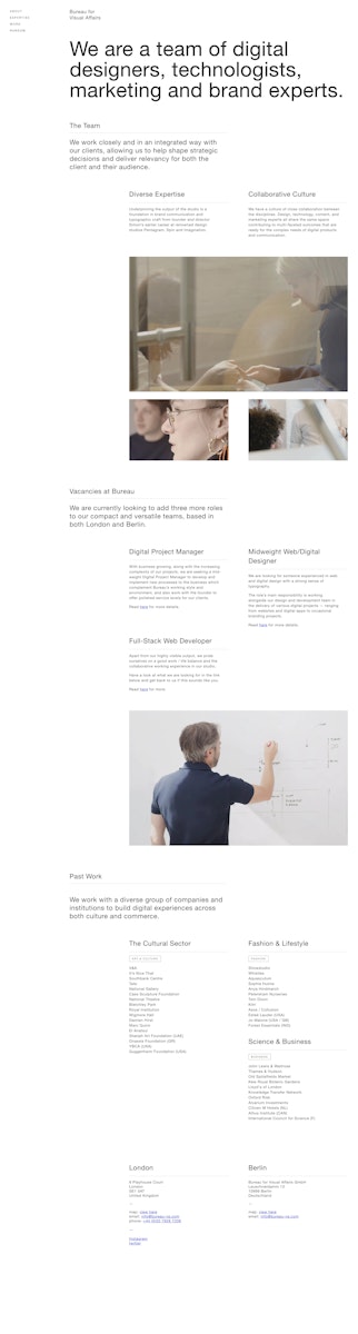 Bureau for Visual Affairs