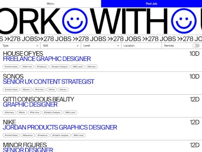 Work With Us