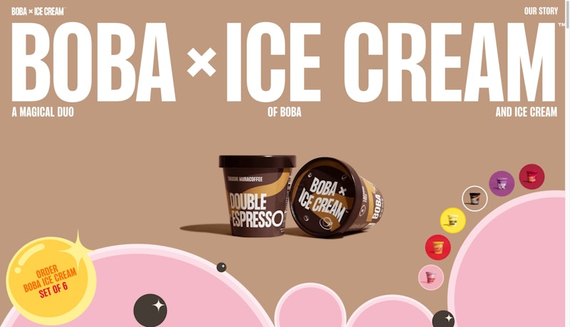 Boba Ice Cream