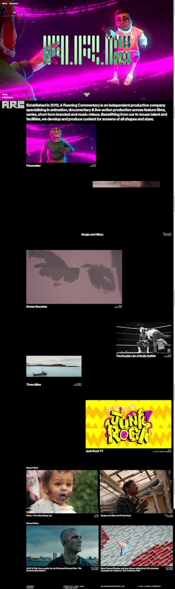 A Running Commentary