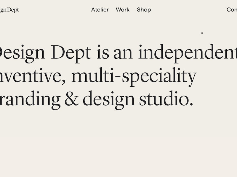 Design Dept